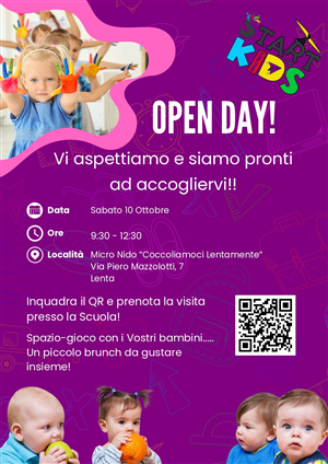 Open Day - Micro Nido "Coccoliamoci Lentamente"